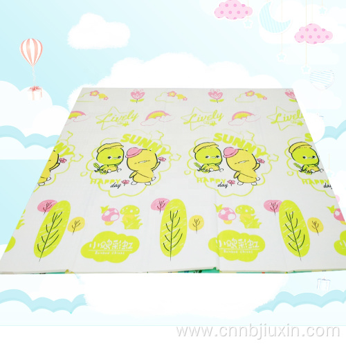 Small portable easy to clean baby crawling pad